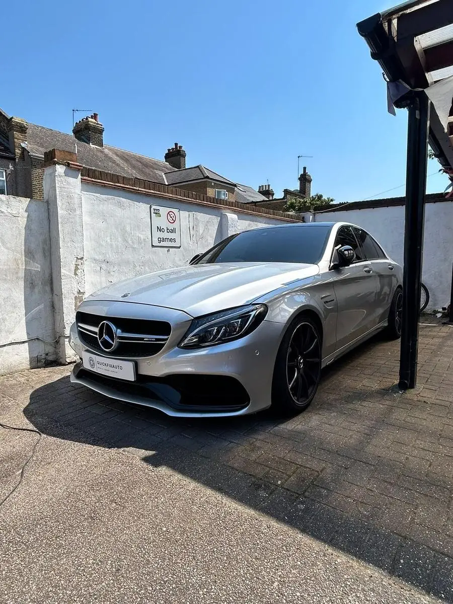Mercedes paintwork repaired and polished by our mobile technicians